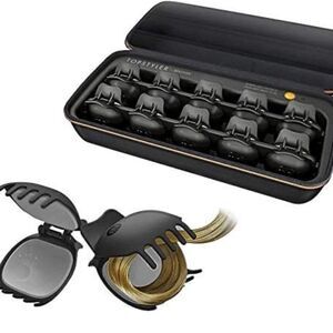TopStyler by InStyler Heated Ceramic Styling Shells Hair Curlers with Case